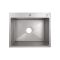 Мойка для кухни Lidz H6050G 3.0/0.8 мм Brush Grey
