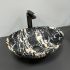 Умивальник накладний VBI PARMA BLACK OPAL GLOSSY 41,5x33,5