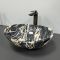 Умывальник накладной VBI PARMA BLACK OPAL GLOSSY 41,5x33,5