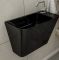 Умивальник-моноблок підвісний Volle Teo 13-88-601Black 50х28х35