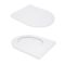 Унитаз подвесной Qtap Swan безободковый Ultra Quiet с сиденьем Soft-close QT16335179W