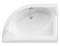 Ванна акриловая Radaway Mistra 150x100 с ножками