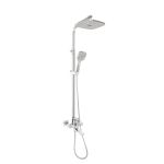 Душевая система Lidz Wawel 1030 Chrome со смесителем с изливом