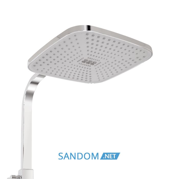 Душевая система Lidz Wawel 1030 Chrome со смесителем с изливом