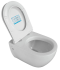 Підвісний унітаз CeraStyle City 018700 з кришкою Slim Soft-Close 9SC1061S01