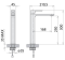 Смеситель для умывальника Welle Bruno WPS168C81D