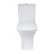 Унитаз компакт Qtap Presto Quadro безободковый с сиденьем Soft-close QT24221215AW