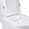 Унитаз компакт Qtap Presto Quadro безободковый с сиденьем Soft-close QT24221215AW