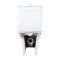 Унитаз компакт Qtap Presto Quadro безободковый с сиденьем Soft-close QT24221215AW