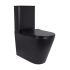 Унитаз-компакт Qtap Scorpio Ultra Quiet безободковый с сиденьем Soft-Close MATT BLACK