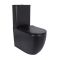 Унитаз-компакт Qtap Robin Ultra Quiet безободковый с сиденьем Soft-Close MATT BLACK