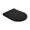 Унитаз-компакт Qtap Robin Ultra Quiet безободковый с сиденьем Soft-Close MATT BLACK