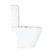 Унитаз компакт Qtap Dove Rimless безободковый с сиденьем Soft-close WHITE QT06228380BW