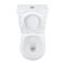 Унитаз компакт Qtap Dove Rimless безободковый с сиденьем Soft-close WHITE QT06228380BW