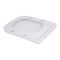 Унитаз моноблок напольный Qtap Kolibri Ultra Quiet безободковый с сиденьем Soft-close WHITE QT10226380W