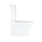 Унитаз компакт Qtap Aries Rimless безободковый с сиденьем Soft-close WHITE QT03228302W