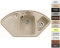 Гранитная мойка Argo Trapezio 1060х575х190