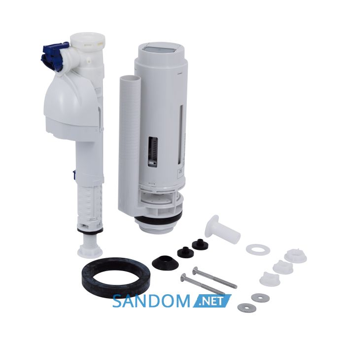 Унитаз компакт Qtap Swan Ultra Quiet с сидением Soft-close QT16222182TW White