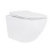 Унитаз подвесной Qtap Jay Ultra Quiet безободковый с сиденьем Soft-close QT07335175W