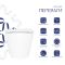 Унитаз подвесной Qtap Swan Ultra Quiet безободковый с сиденьем Soft-close QT16335180W