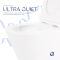 Унитаз подвесной Qtap Swan Ultra Quiet безободковый с сиденьем Soft-close QT16335180W