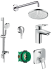 Набір змішувачів Hansgrohe Logis Loop 1122019