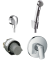 Набор скрытого монтажа Hansgrohe Logis 1102019 с гигиеническим душем