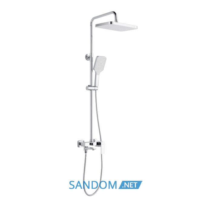 Душевая система Lidz Orion 1030 Chrome со смесителем с изливом