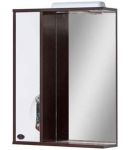 Дзеркало у ванній кімнаті з шафою Van Mebles Lora Wenge 80