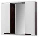 Дзеркало у ванній кімнаті з шафою Van Mebles Verona Wenge 80