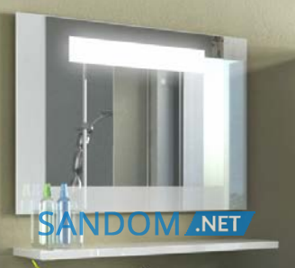 Дзеркало у ванній кімнаті Van Mebles Smiles 60 з LED підсвіткою