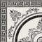 Плитка для підлоги Click Ceramica Estatuario Roseton 45х45
