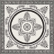 Плитка для підлоги Click Ceramica Estatuario Roseton 45х45