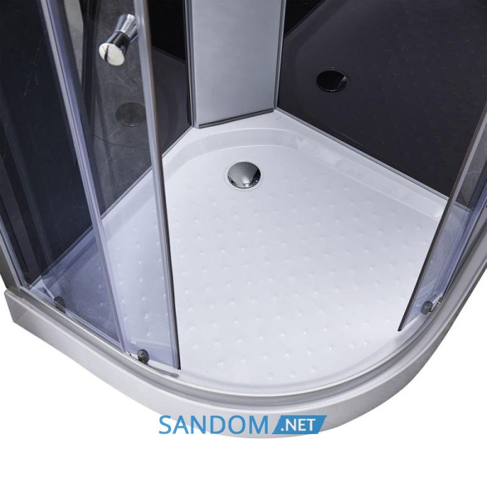 Душевой бокс Lidz Tani SB100x1000.SAT.LOW.GR с низким поддоном