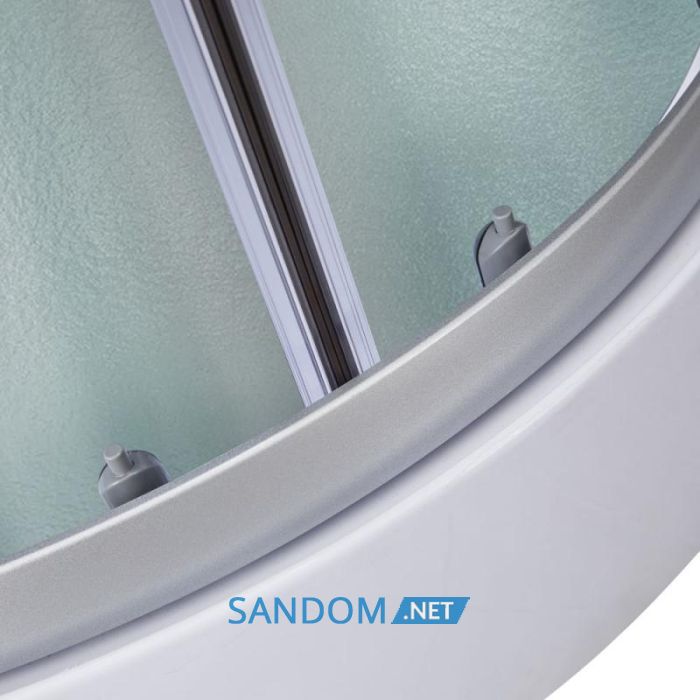 Душевой бокс Lidz Tani SB100x100.SAT.LOW.FR с низким поддоном