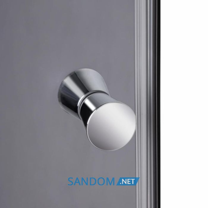 Душевой бокс Lidz Kubis SB90x90.SAT.LOW.GR с низким поддоном