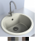 Гранитная мойка Miraggio Malibu 516х516х220