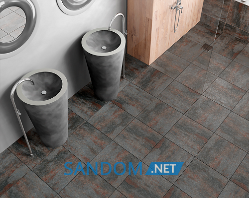 Плитка для підлоги Cersanit Trendo Nero 42х42