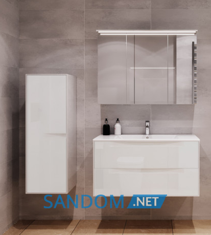 Пенал для ванної кімнати Botticelli Sequetto SqP-114