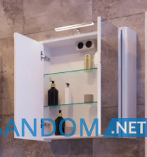 Дзеркальна шафа у ванній кімнаті Juventa Livorno LvrMC-70