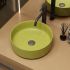 Умивальник накладний VBI PRATO OLIVE MATT 35,5x35,5