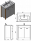 Тумба з умивальником Ювента Brooklyn Br-80