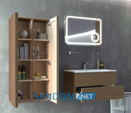Пенал для ванної кімнати Botticelli Rimini RmP-170