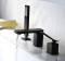 Змішувач для ванни Rea Sonic Black REA-B0185 врізний