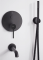 Душевая система Rea Lungo Black REA-P4112