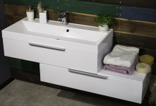 Тумба Fancy Marble Tristan с умывальником Signe 100