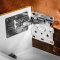 Тумба Fancy Marble Tristan с умывальником Signe 100