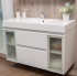 Тумба Fancy Marble Barbados 3 з умивальником Nadja 120