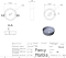 Умывальник Fancy Marble Silvia 40х40