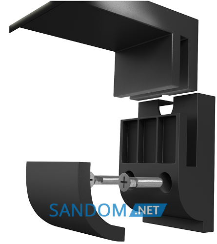 Світильник LED Sanwerk Smart Black AL 30 см